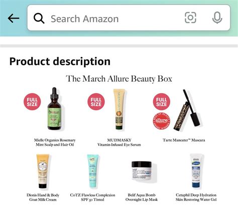 allure march 2024 beauty box|allure beauty box march 2024 spoilers.